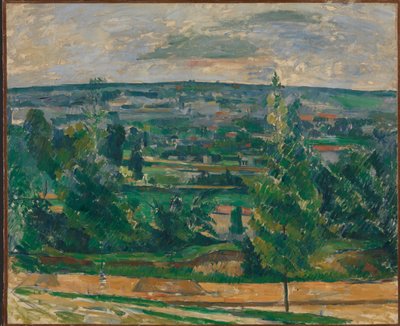 Paesaggio da Jas de Bouffan da Paul Cézanne